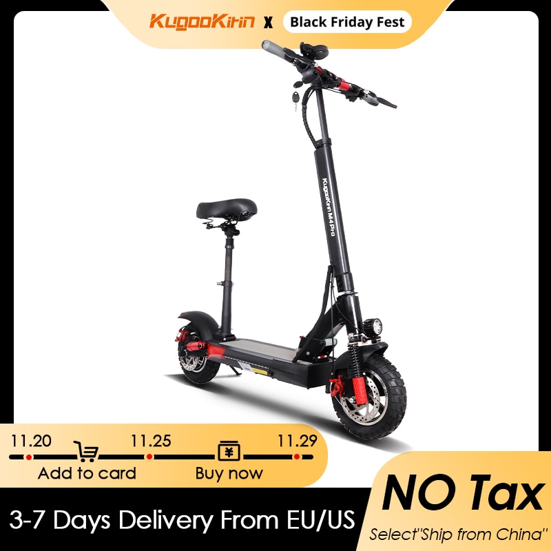 Kugookirin M4 Pro Electric Scooter Adult Foldable E Scooter 28MPH