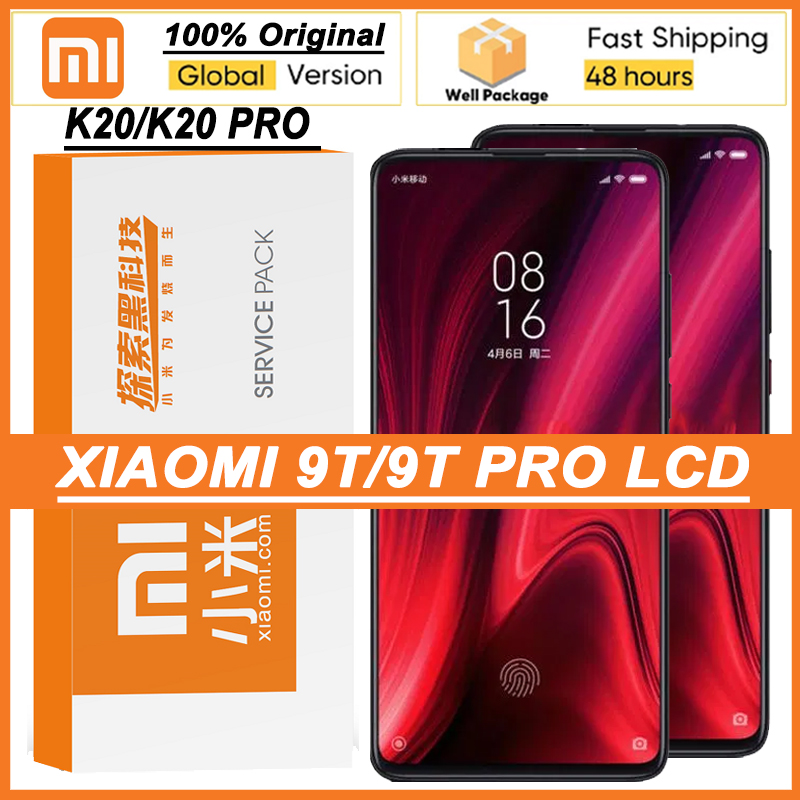 100% Original 6.39" AMOLED Display With Frame For XiaoMi 9T Pro