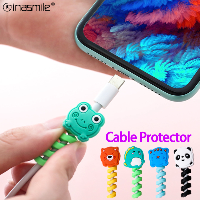 Charging Cable Protector For Telephones Cable holder Ties cable winder Clip For Mouse USB