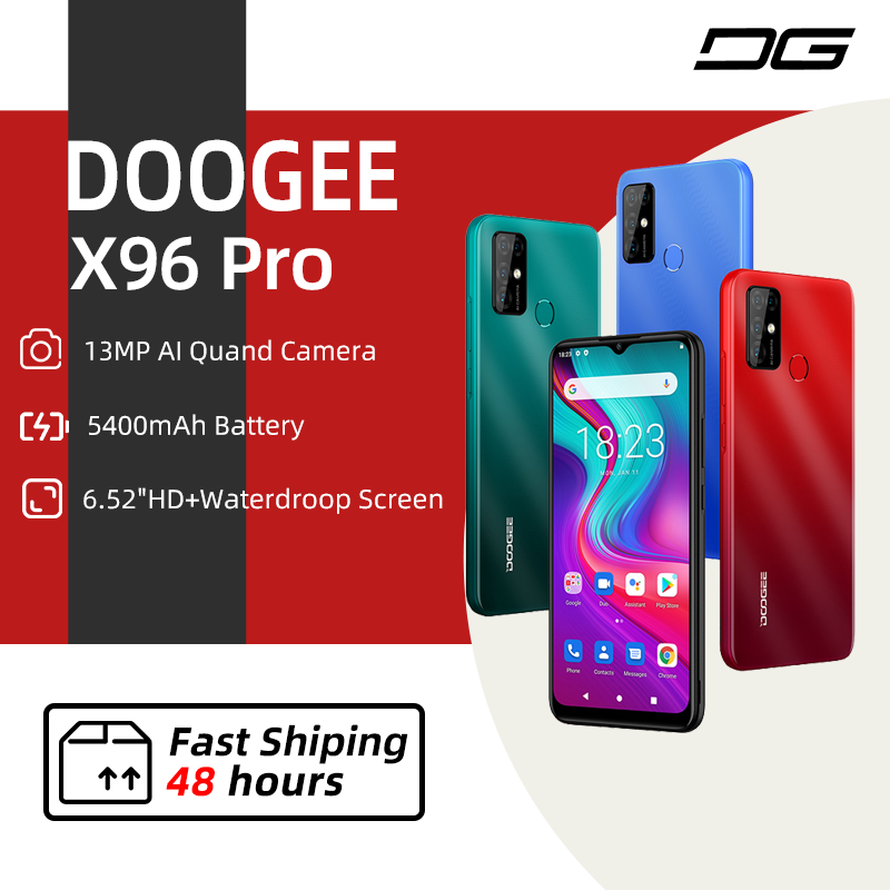 DOOGEE X96 Pro Cellphones 4GB RAM 64GB ROM