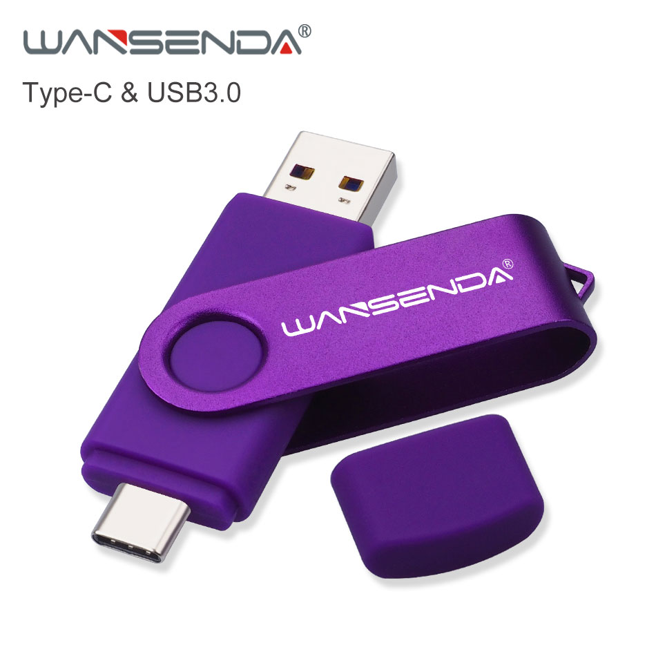 New WANSENDA USB 3.0 TYPE C USB Flash Drive OTG