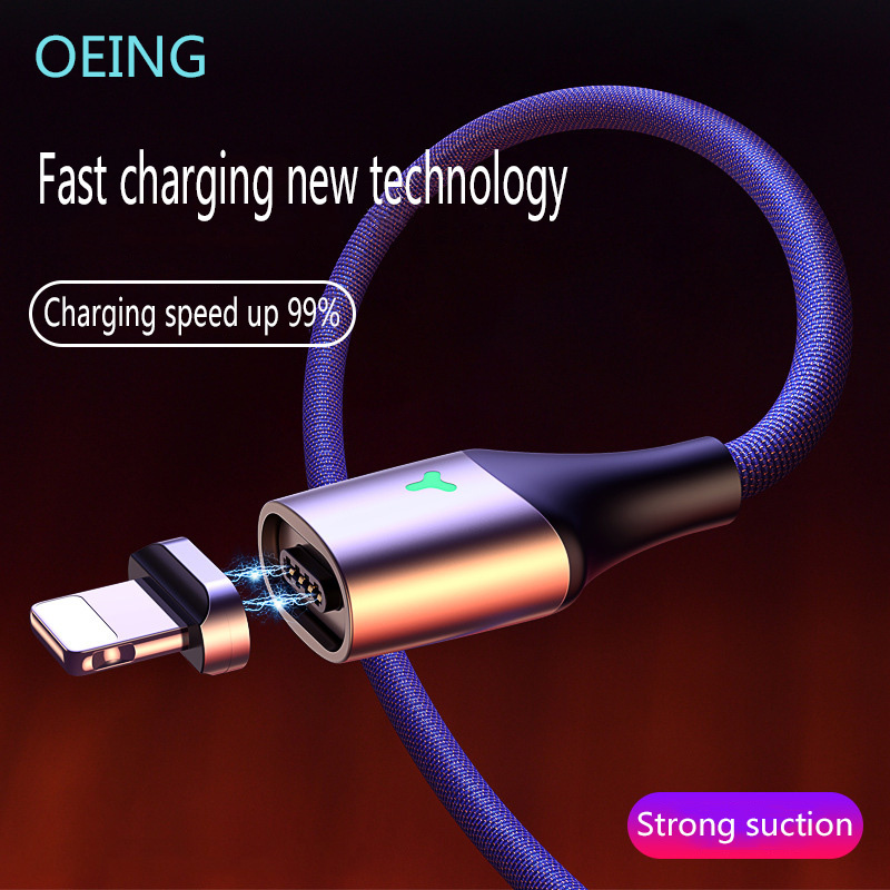 OEING Fast Charging USB Type C Magnetic Cable For iPhone