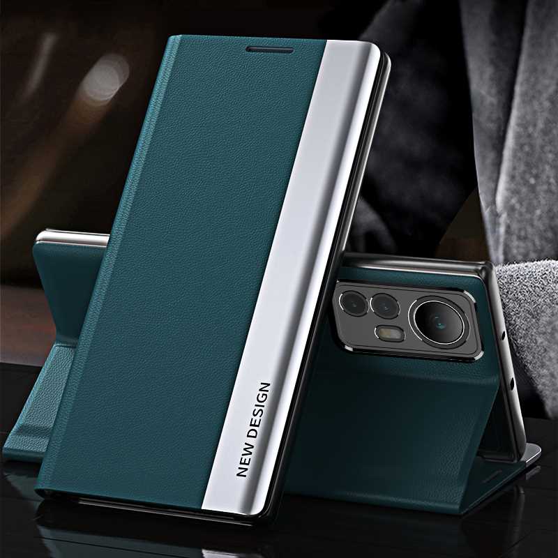 Joomer Magnetic Leather-based-based Case For Xiaomi Mi 12 Skilled Cellphone Case Cowl